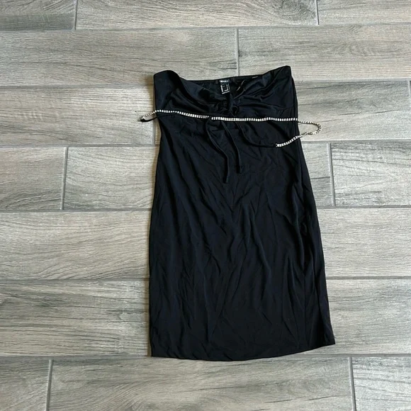 Forever 21 | Dresses | Forever 2 Black Tube Dress With Rhinestone Belt | Poshmark Forever 21 | Dresses | Forever 2 Black Tube Dress With Rhinestone Belt | Poshmark